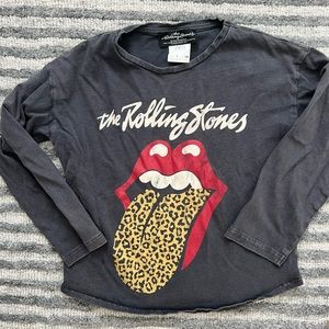 Zara Rolling Stones long sleeve tee